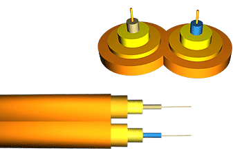 Indoor Fiber Optic Cable GJFJBV